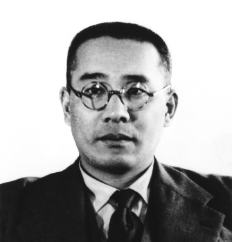 初代社長 川上源一（1955年7月就任）