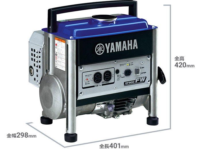 YAMAHA/ヤマハ 4サイクル ポータブル 発電機 50Hz （東日本地域専用） EF900FW EBAgJtYIIw 