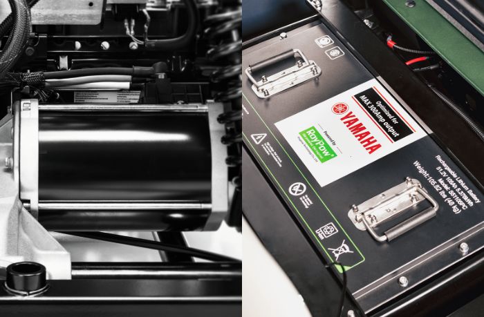 ハイパワー48V ACモーター搭載