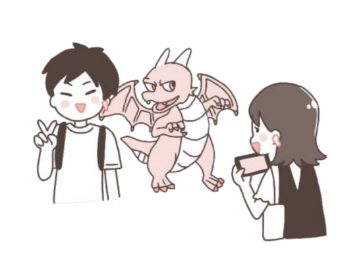 キャラクタAR撮影