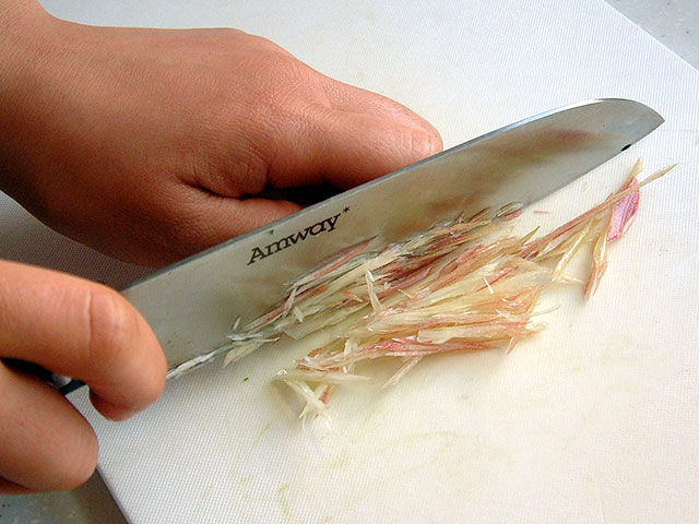 サワラの香味野菜添えの作り方