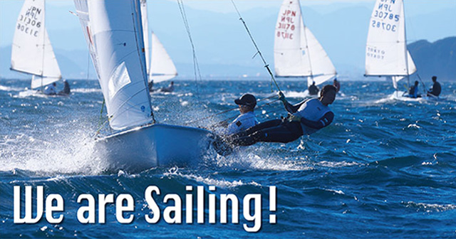 We are Sailing!