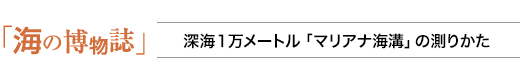 海の博物誌