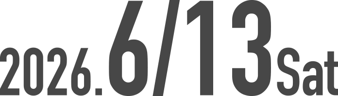2026.6/13 Sat