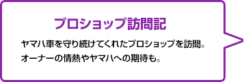 プロショップ訪問記