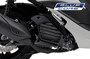 ストップ＆スタートシステム採用、SMGで始動も静かな、新“BLUE CORE”エンジン