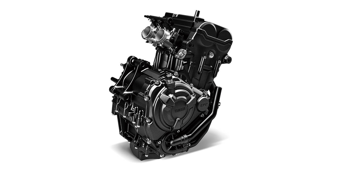 水冷4ストローク・DOHC・直列2気筒688cm³エンジン