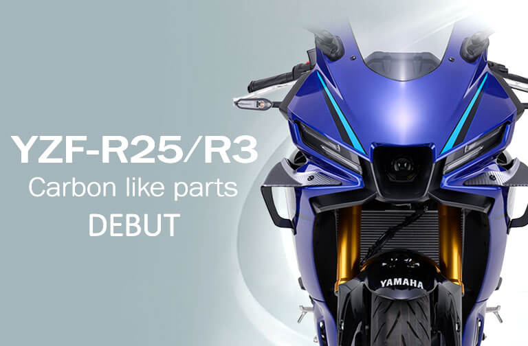 R25/3の魅力を引き立てる外装パーツ。