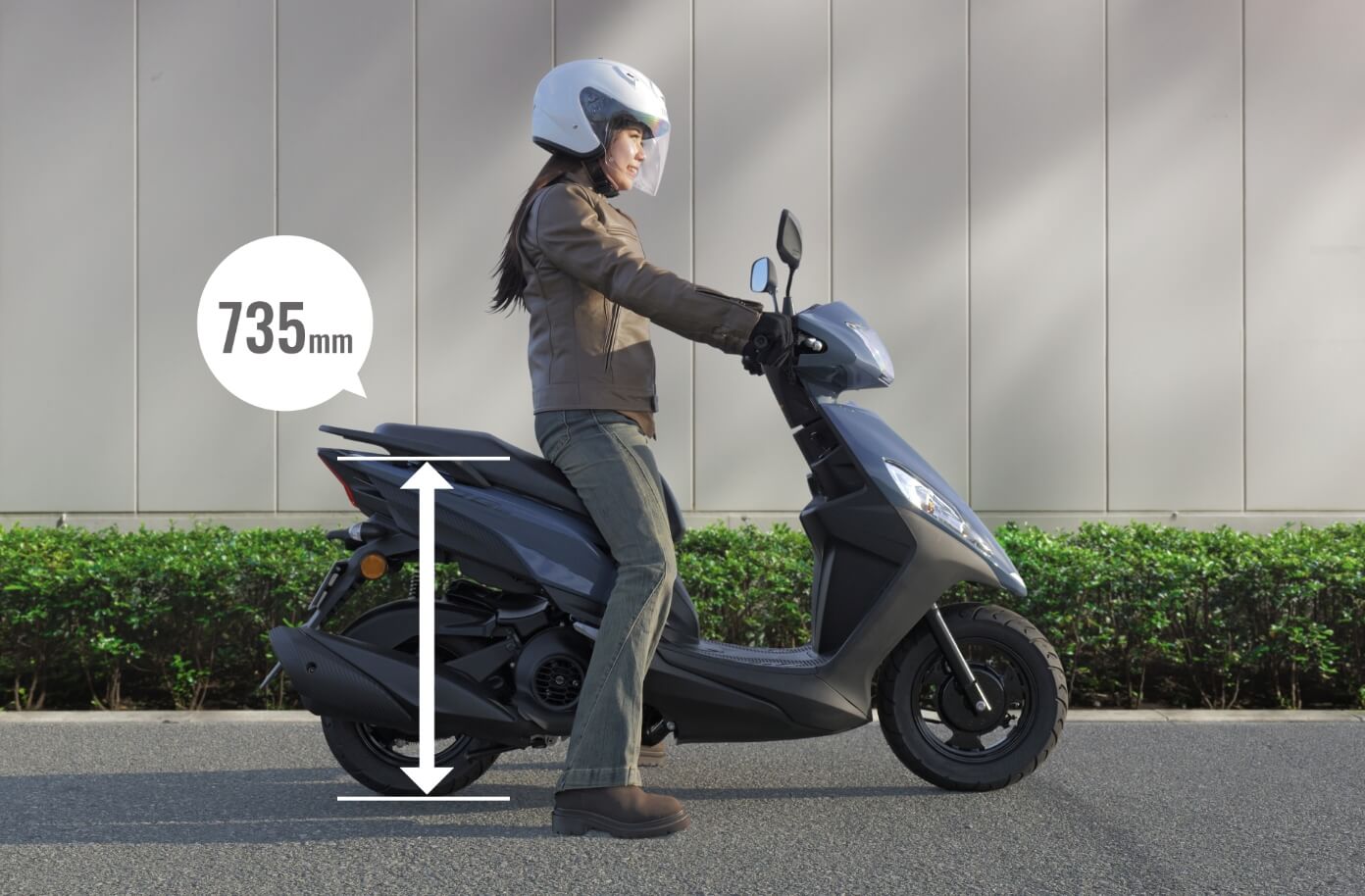 ヤマハ125ccスクーター最軽量