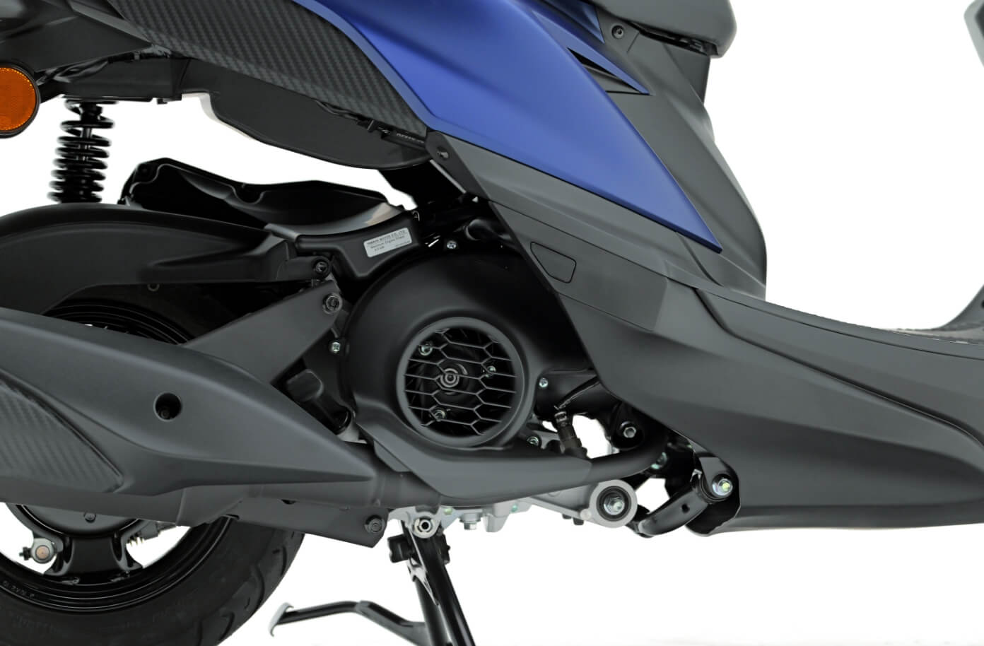 走りがいいね！ パワフルな124㎤エンジン