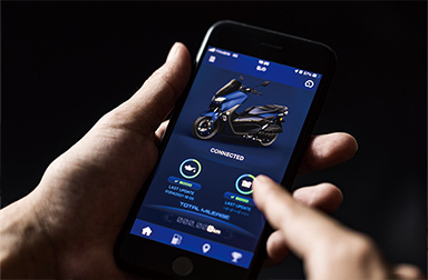 アプリ「Yamaha Motorcycle Connect」利用によりスマートフォンで車両状況の詳細を確認可能