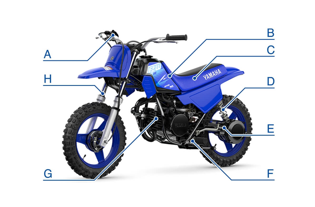 PW50 - バイク・スクーター | ヤマハ発動機