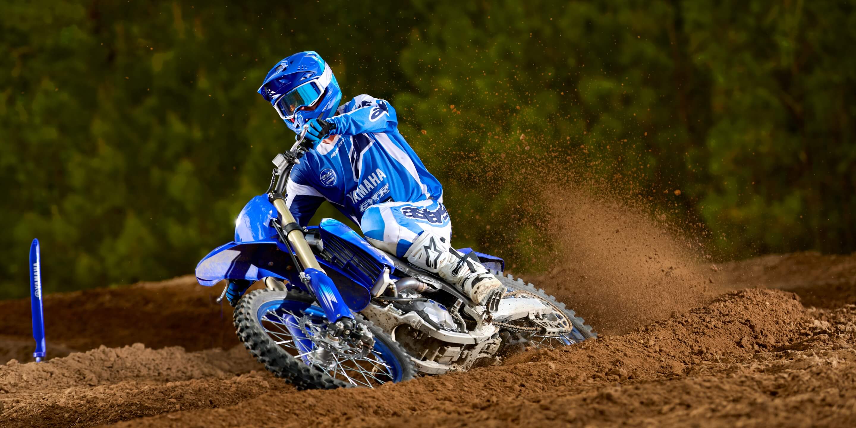 YZ450Fの血統を継承しつつ、真のコントローラブルを追求