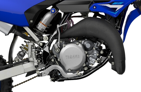 キッズの情熱に応えるパワフルな64cm³YPVS搭載エンジン