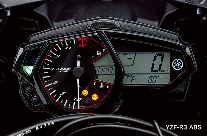 YZF-R3 ABS メーター