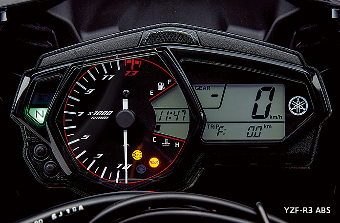 YZF-R3 ABS メーター
