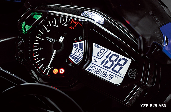 YZF-R25 ABS メーター