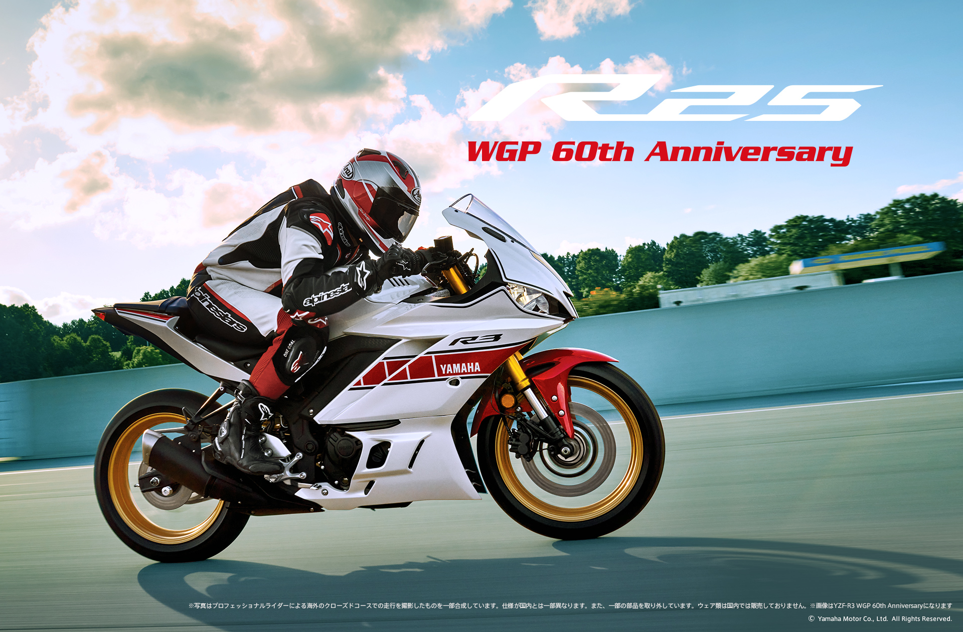 YZF-R25 WGP 60th Anniversary - バイク・スクーター | ヤマハ発動機