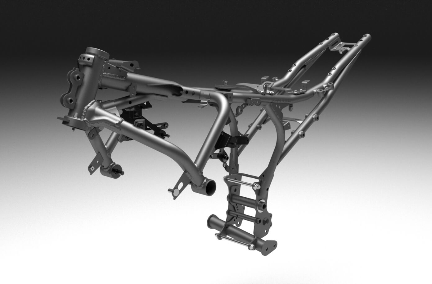 質量を維持しつつ、剛性を引き上げた新作フレーム