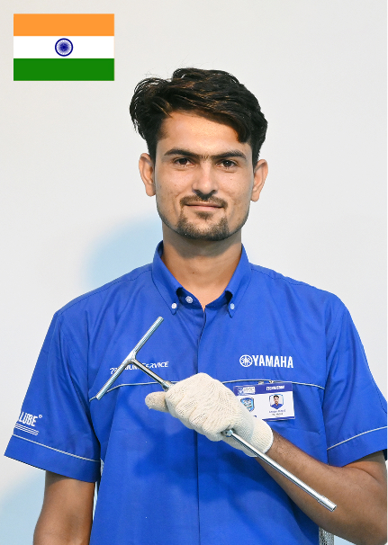 インド代表Chetan Jangirの写真