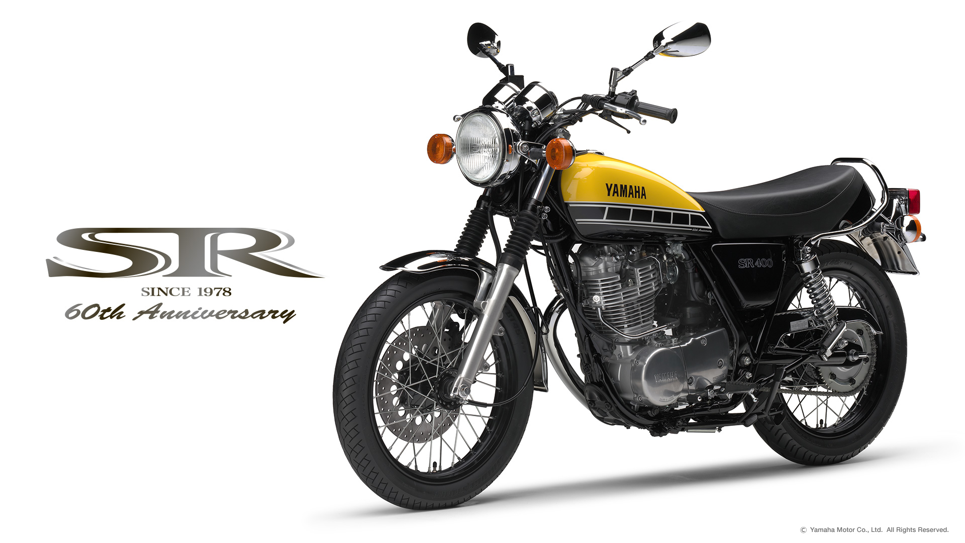 YAMAHA SR400 60th 2015年式