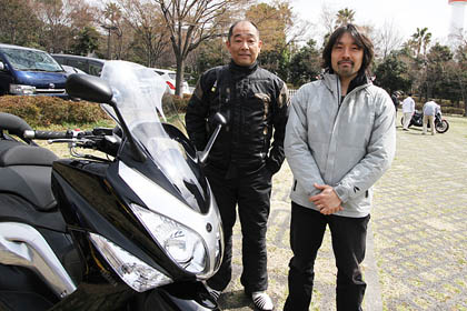 阪本一史さん（左）松田大樹さん（右）