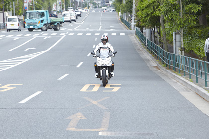 道路表示を参考にするとトレース