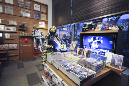 代官山 蔦屋書店のMotoGPコーナー