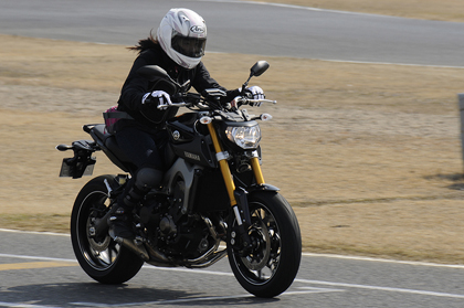 鈴鹿会場に来場された女性ライダー