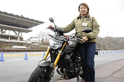 原田英里さん（Girls Biker）