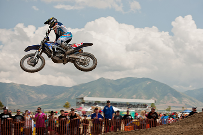 マーティン選手＆YZ250F