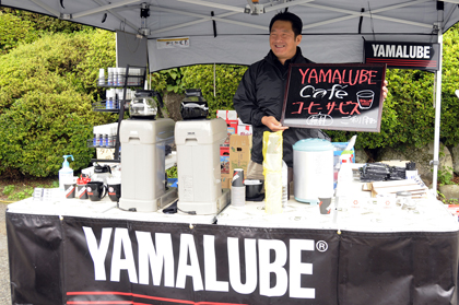 カフェイベントにふさわしく、淹れたてのコーヒーの香りが会場内を漂います。