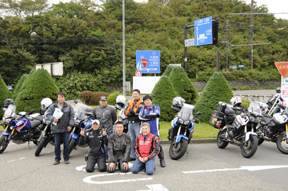 カフェイベントをオフ会会場に活用しているという「XT1200Z Super Ténéré」オーナーのみなさん