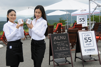 10月11日（土）マツダ ターンパイク 箱根ビューラウンジ駐車場特設ブースにて10：00−15：00「Café 55mph」を開催します。