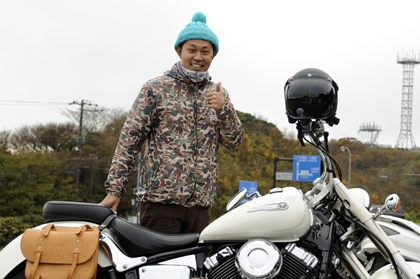 「冬は寒いので、我慢できる範囲でしかバイクに乗らない」というのはドラッグスター400に一目惚れというオーナーさん