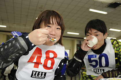 今回はレンタル車両で参加の彼女