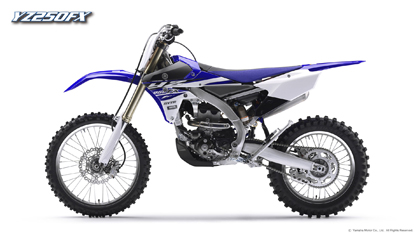 そして直近のクロスカントリー・エンデューロモデル「YZ250FX」等