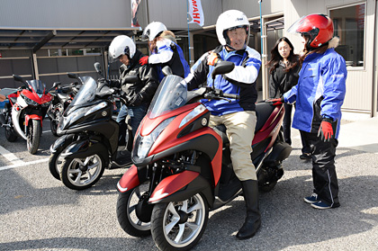 タンデム体験すら初めてという方もご安心ください！バイクの挙動、特性などを分かりやすく説明してからご試乗いただきます