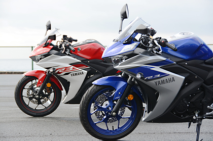 「新しく出たYZF-R3って、R25と何が違うの？同じなの？」という疑問にお答えしました。