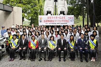 春の交通安全運動の時期ということもあり