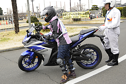 講習が進むにつれ、バイクを操作する感覚がだんだん戻ってきます。