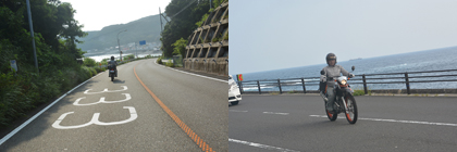 国道42号線は静岡・浜松市から紀伊半島をぐるっと巡って和歌山市へ至る道。