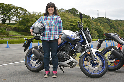 「MT-25は、まさに手足のように使えるバイクです