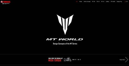 新世代MTシリーズのデザインに秘められたコンセプト。 ウェブサイト「MT WORLD」が公開！