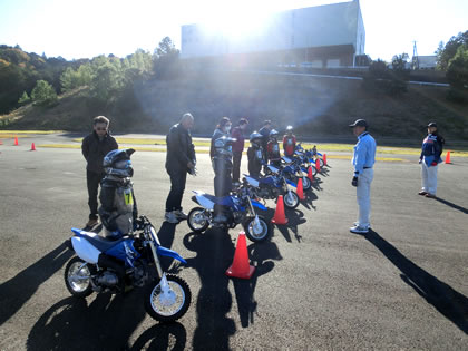 ヤマハ親子バイク教室