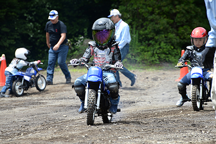 親子バイク体験