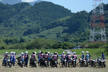 静岡市オフロードバイク隊