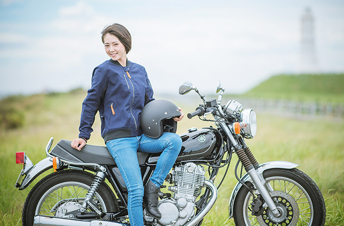 バイク女子のイメージ