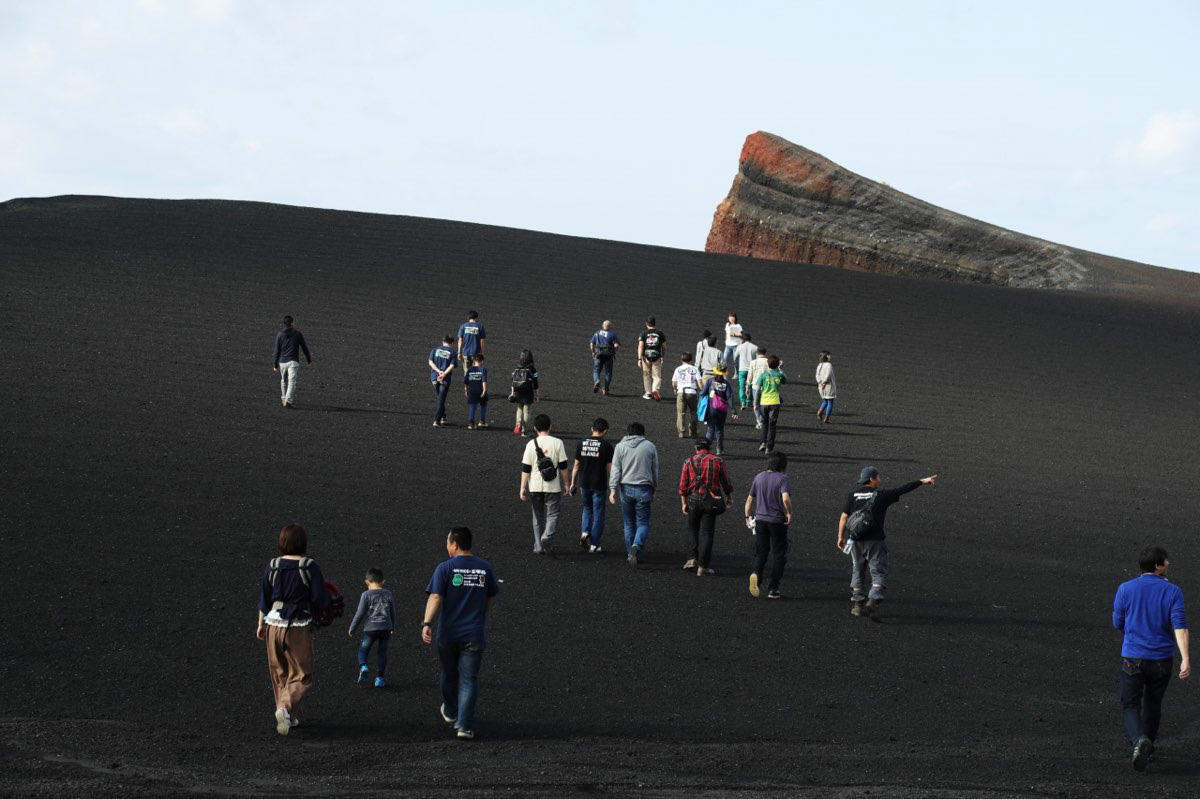 レース翌日は、三宅島の火山の歴史をたどるジオツアーなどで出港まで島を満喫し、皆さん家路に着いたのでした。