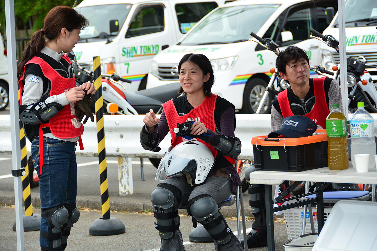 「ライディングの練習だけでなく、他のバイク乗りさんとのおしゃべりが楽しかったです」